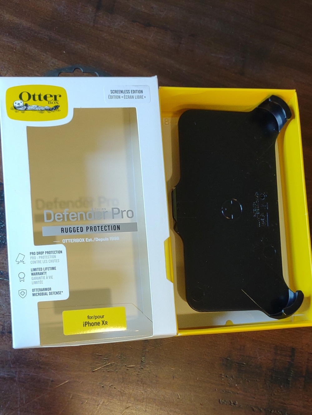 OtterBox Defender Pro Rugged Case for iPhone XR - Black